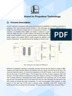 S-MTP Methanol To Propylene Technology: Process Description