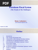 Petroleum Fiscal System: (The Trends & The Challenges)