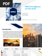 OPEC & Its Influence On Price of Oil