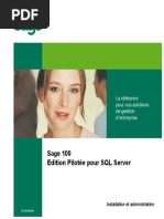 Edition Pilotee version SQL Server