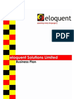 Eloquent - Business Plan - 4