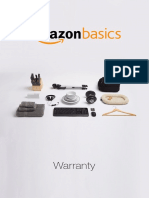 AmazonBasics WarrantyBooklet UK PDF