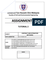Assignment 2: Universiti Tun Hussein Onn Malaysia