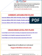 Current Affairs Weekly PDF - May 2020 1st Week (1-7) by AffairsCloud PDF