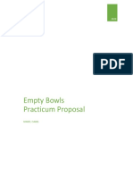 Empty Bowls Practicum Proposal
