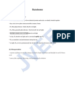 Control & Regulation (Phytochrome)