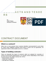 Contractsand Tende RS: By: Ankit Thakur Assistant Professor