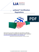 Logosynthesis® Certification Regulations