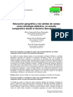 Educacion Geografica y Las Salidas de Ca PDF