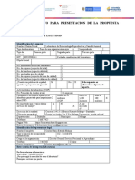 Anexo I Formato para Presentación de La Propuesta Técnica Pat Iso