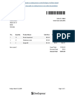 Invoice: Alfreds Futterkiste Maria Anders Obere Str. 57 Berlin Germany Order ID: 10643 Order Date: 8/25/2015