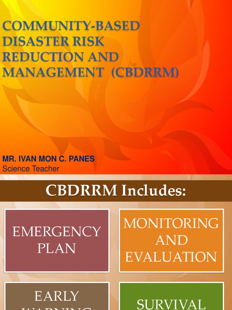 Community-Based Disaster Risk Reduction and Management (CBDRRM) | PDF ...