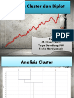 Analisis Cluster dan Biplot