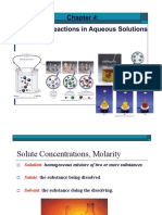 4.1 Propiedades Generales de Las Disoluciones Acuosas