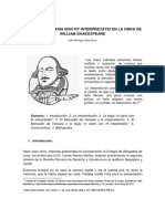 La interpretación de los contratos en la obra de William Shakespeare