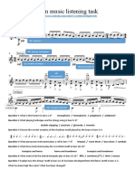 Film music listening task analysis