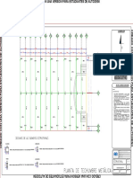 Planta de Techumbre Metálica: P7 S6 P6 S5 P5 S4 P4 S3 P3 S2 P2 S1 P1