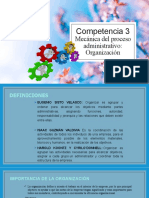 Competencia 3 Organización