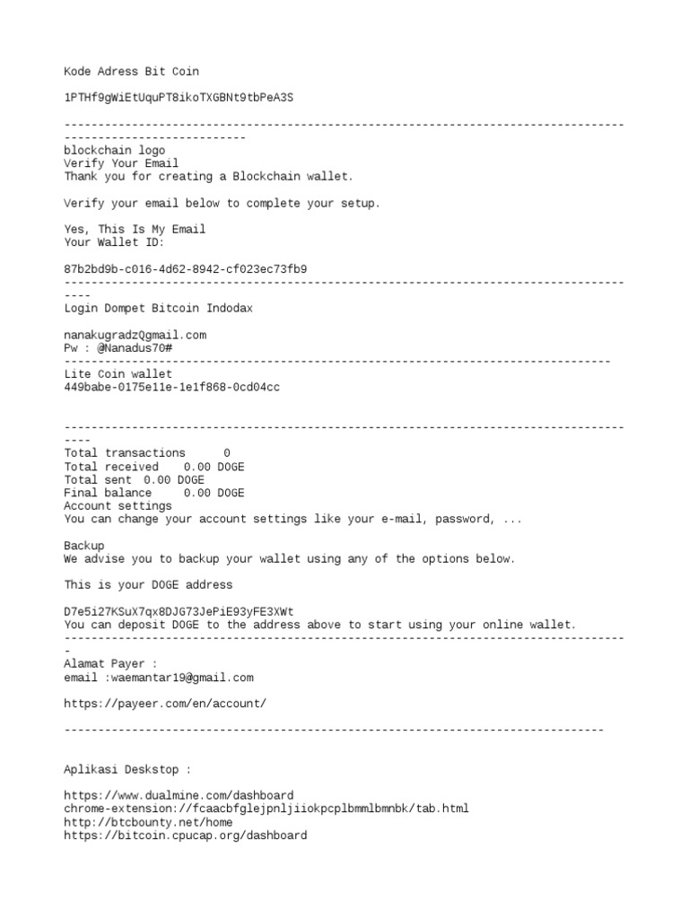 Cryptocurrency Wallet and Faucet Links | PDF | Bitcoin | E Commerce