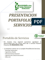 Portafolio de Servicios 2017