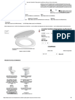 Assento Sanitário Polipropileno Izy_Ravena Branco Deca _ Assentos