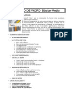 Temario Word Basico Medio PDF