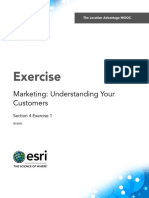 Exercise: Marketing: Understanding Your Customers