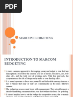 Marcom Budgeting