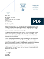 Letter To New York State Chief Judge Regarding 24-hour Arraignment