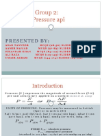 Chemical Engineering Pressure API