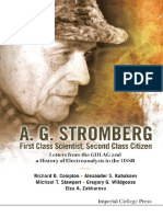 A.G. Stromberg - First Class Scientist, Second Class Citizen - Letters From The Gulag and A History of Electroanalysis in The USSR PDF