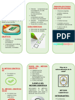 Triptico Del Metodo Cientifico