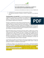 Alimentación y Depresión