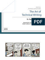 The Art of Technical Writing