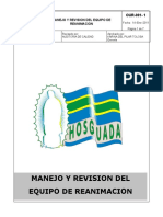 Manejo y Revision Equipo Reanimacion