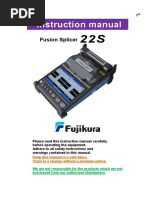 Instruction Manual: Fusion Splicer