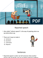 Politician Reported Speech