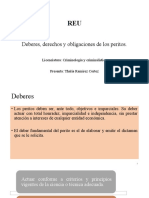 Derechos y Obligaciones de Los Peritos