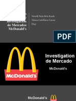 Investigacion de mercados McDonald's
