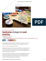 Gamification strategies for email marketing - Memeburn