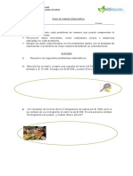 Guía de Trabajo PROBLEMAS MATEMÁTICOS