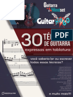 Roger Dutra - GUITAR - Hit - 60 - Ebook - 30 Técnicas de Guitarra Expressas em Tab PDF