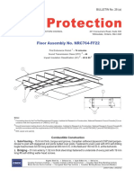 Fire Protection: Floor Assembly No. NRC764-FF22