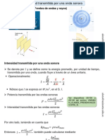 Intensidad y Nivel de Intensidad Sonora PDF