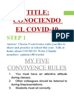 Title: Conociendo El Covid-19: Step 1