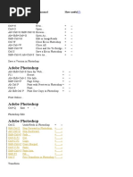 Adobe Illustrator Shortcut Keys Guide | PDF