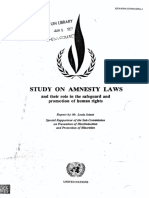 1985 - 16 - Rev.1-EN Estudo Sobre Leis de Anistia - Comissão DH ONU