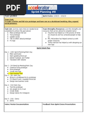 sprint plan 11