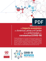 Informe Impacto Coronavirus Cepal 2020