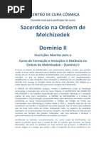 INFORMATIVO - MELCHIZEDEK II